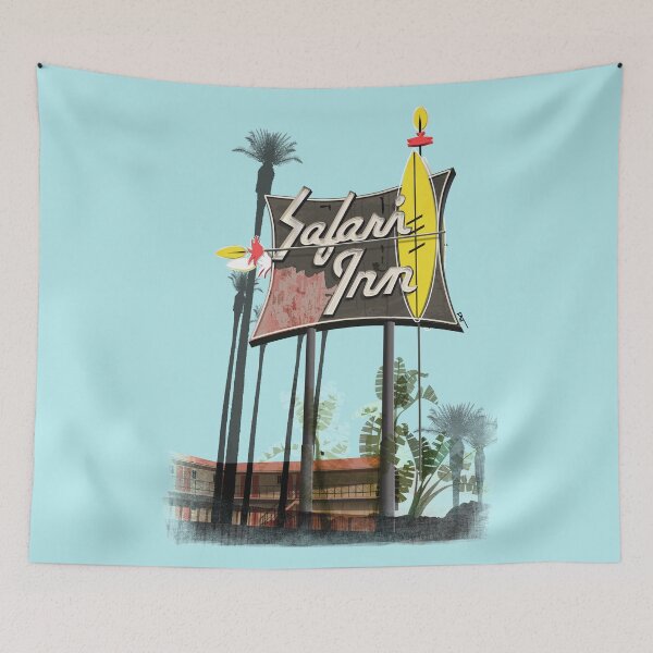 Item preview, Safari Inn Hotel designed and sold by PatArtByKevin.