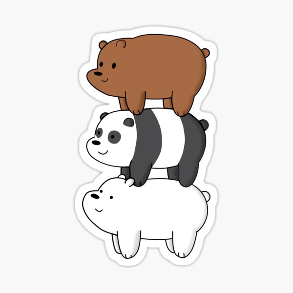 Item preview, We Bare Bears™  designed and sold by karamram.