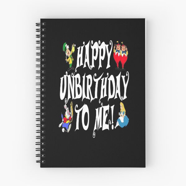 Item preview, Alice Happy Unbirthday To Me Mad Hatter Quotes Rabbit Tea Party Fans Vintage Literary Gifts designed and sold by TopTeeShop.