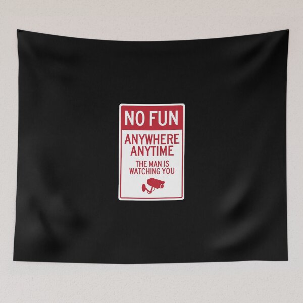 Item preview, No Fun Anywhere Anytime designed and sold by ArtofDissent.