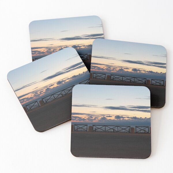 Item preview, Sunset seafront designed and sold by redbubbledave22.