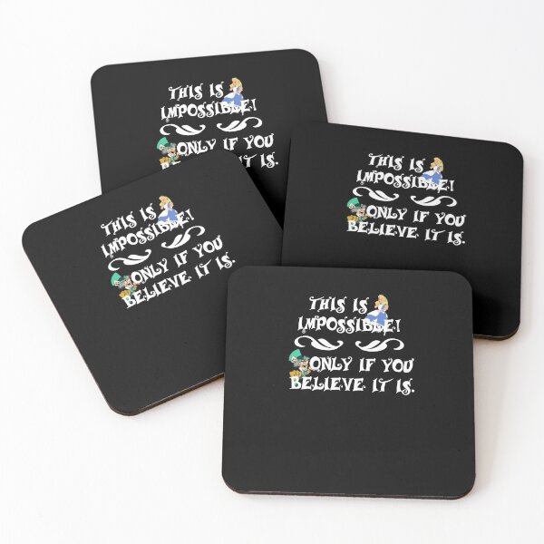 Item preview,  Alice Quotes Mad Hatter Rabbit Tea Party Fans Vintage Literary Gifts designed and sold by TopTeeShop.