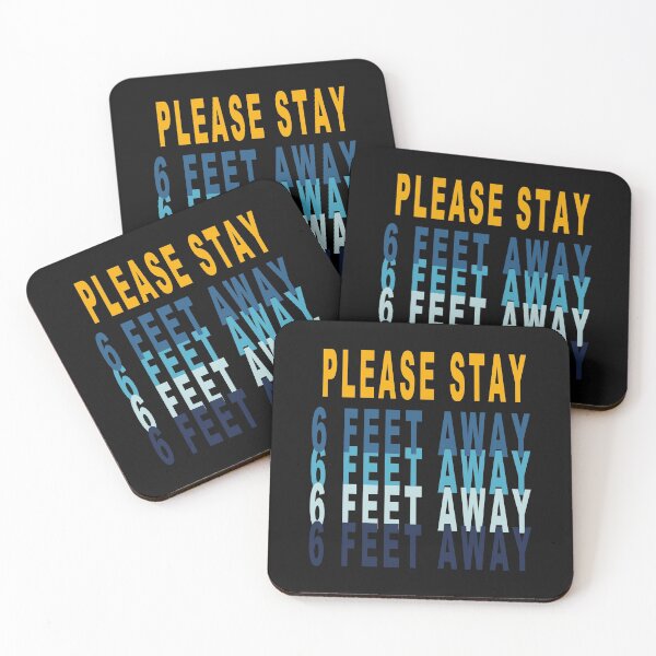 Item preview, Please Stay 6 Feet Away, Quarantine And Social Distance  designed and sold by majeed10.