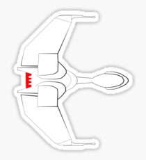 Klingon Bird of Prey Sticker