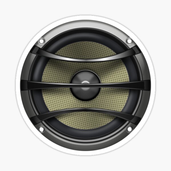 Speaker Front Sticker