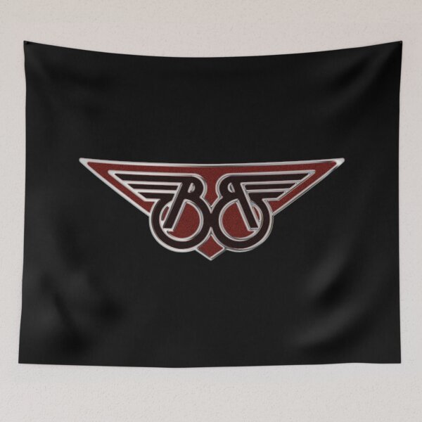 Item preview, Buckaroo Banzai Winged B - Cherry Red with Chrome effect designed and sold by Hedrin.