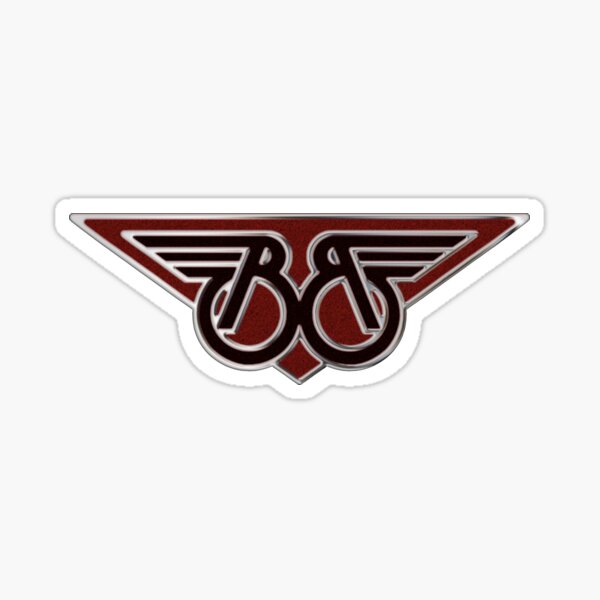 Item preview, Buckaroo Banzai Winged B - Cherry Red with Chrome effect designed and sold by Hedrin.