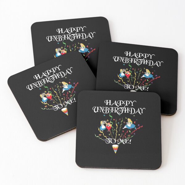 Item preview, Alice Quotes Happy Unbirthday To Me Tea Party Fans Vintage Literary Gifts designed and sold by TopTeeShop.