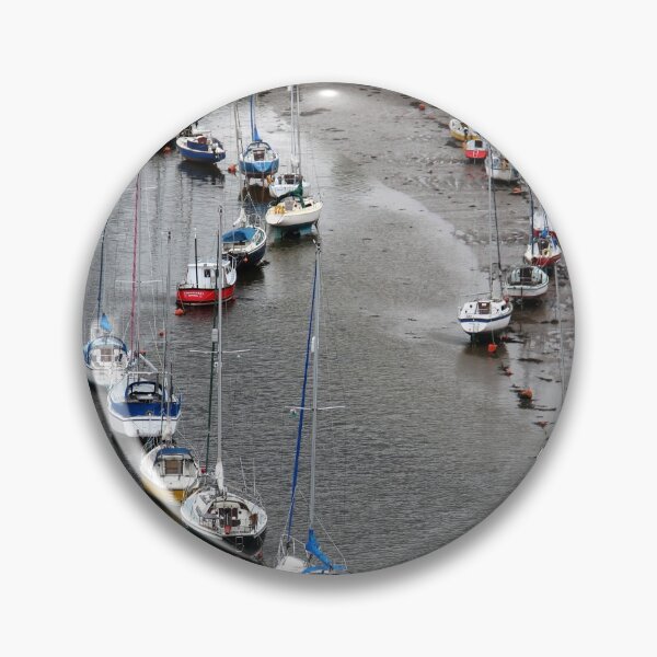 Item preview, Boats in the docks designed and sold by redbubbledave22.