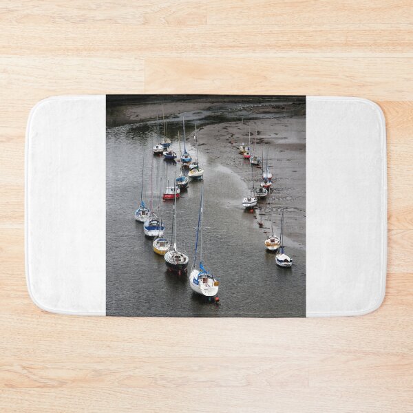 Item preview, Boats in the docks designed and sold by redbubbledave22.