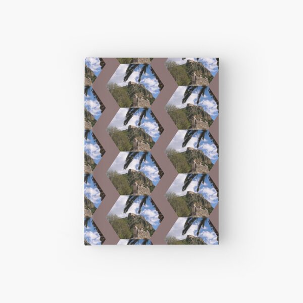 castle surrounded by trees Hardcover Journal