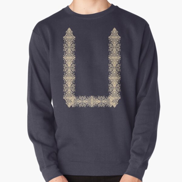 Formal Barong Print - Off White Pullover Sweatshirt