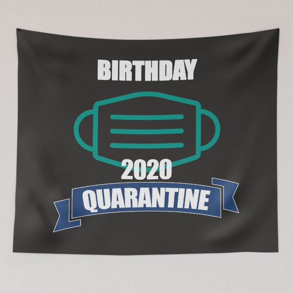 Item preview, Birthday Quarantine Coronavirus Covid-19 designed and sold by blikonie.