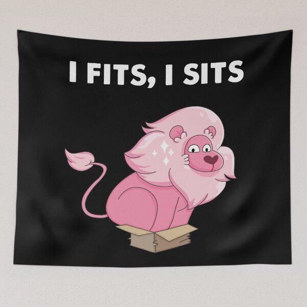 Item preview, Steven Universe Lion I Fits, I Sits designed and sold by SuperrSunday.