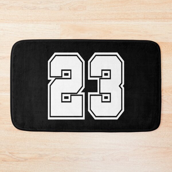 Item preview, 23 shirt number college style football soccer number designed and sold by GeogDesigns.