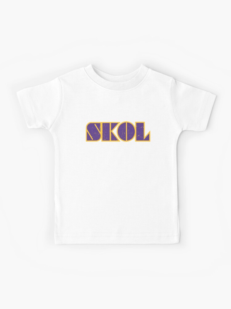 Minnesota Vikings Skol Design  Kids T-Shirt for Sale by BigBodegaa