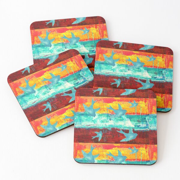 Item preview, Abstract Bird Mix designed and sold by LoveBirdGallery.