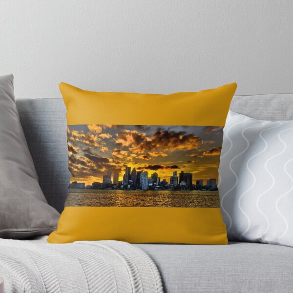 Item preview, Sunset over Boston Harbor designed and sold by LudaNayvelt.