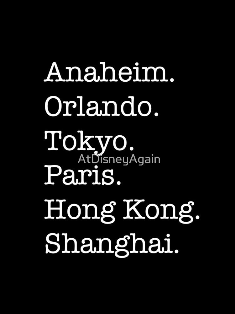 Six Cities by AtDisneyAgain