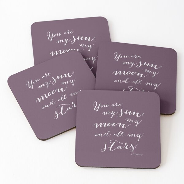 Item preview, You are my Sun, My Moon and All my Stars in Eggplant Purple designed and sold by Kristen Glanzmann.