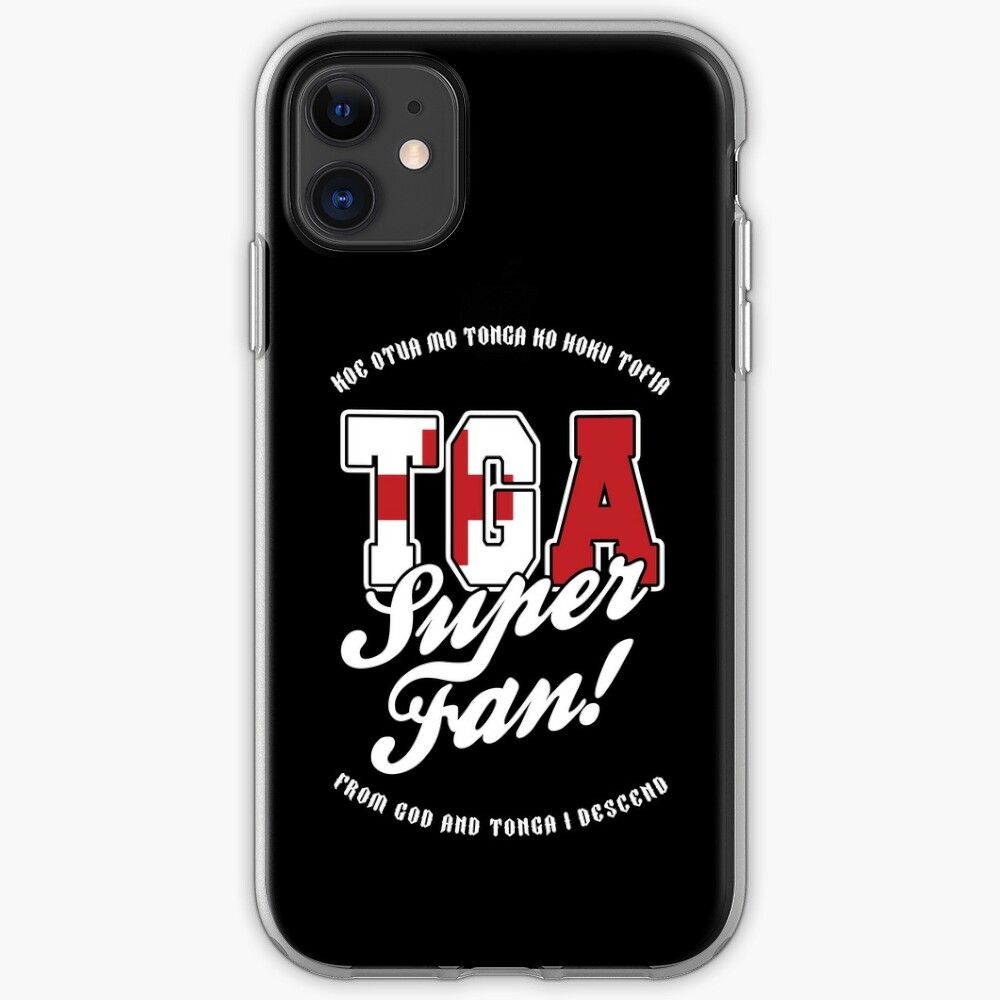 Tonga Ton Super Fan Tongan Flag Iphone Case Amp Cover