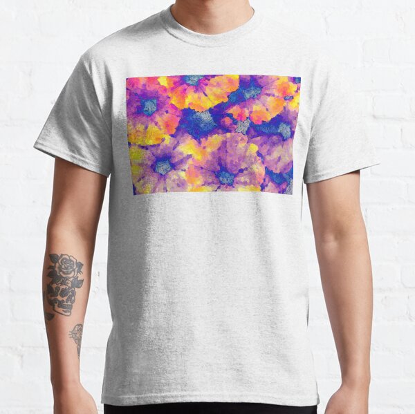 Crystalized Petunias Classic T-Shirt
