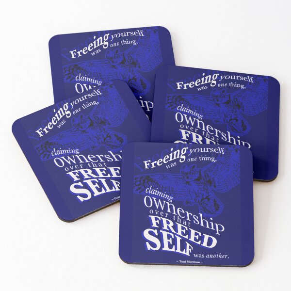 Item preview, Toni Morrison Quote designed and sold by FableFloralCreations.