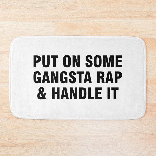 Item preview, Put on some gangsta rap and handle it designed and sold by allthetees.