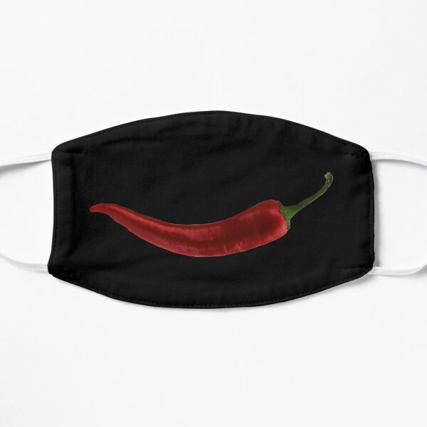 Spicy Chile Pepper Flat Mask