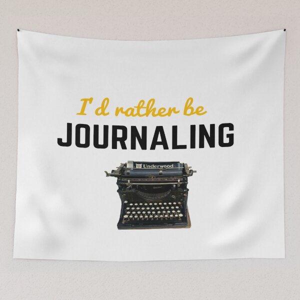 Item preview, I'd rather be journaling designed and sold by Darksun427.