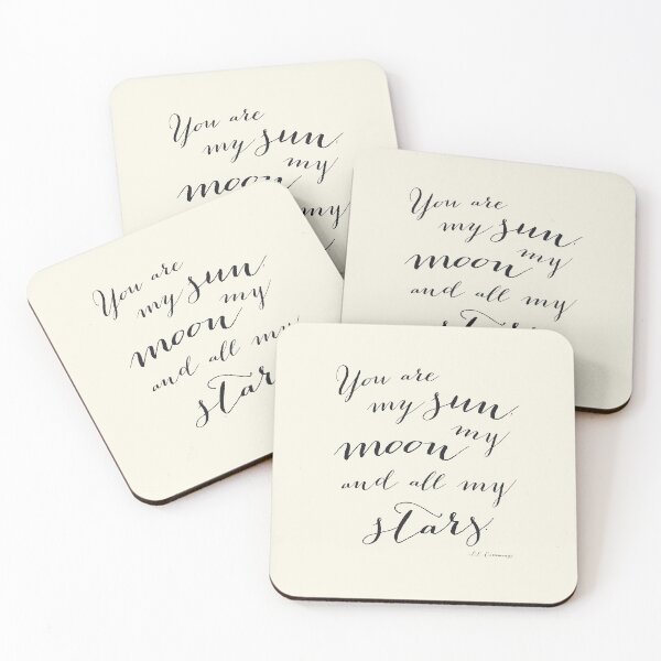 Item preview, You are my Sun, My Moon and All my Stars in Cream Eggshell designed and sold by Kristen Glanzmann.