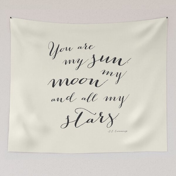 Item preview, You are my Sun, My Moon and All my Stars in Cream Eggshell designed and sold by Kristen Glanzmann.