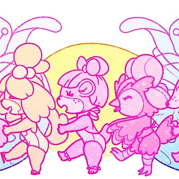 Artwork thumbnail, Animal Conga Line by Purochen