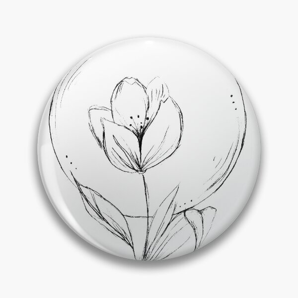 Item preview, Flower Sketch  designed and sold by cherishakayart.