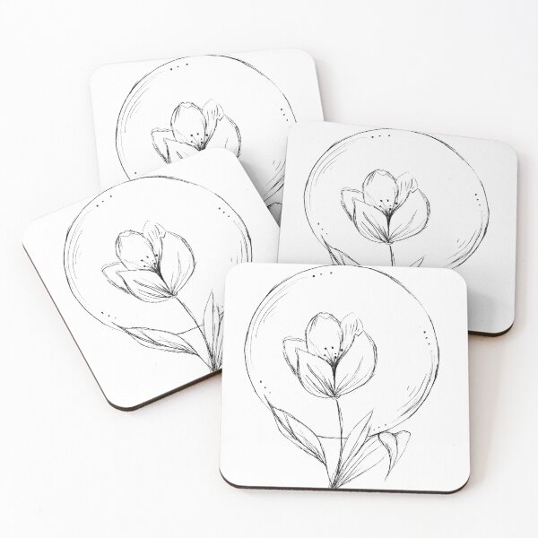 Item preview, Flower Sketch  designed and sold by cherishakayart.