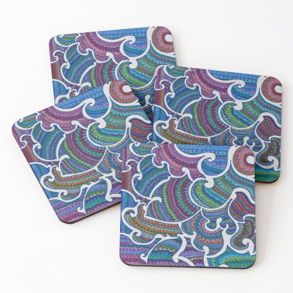 Item preview, Swirly Puzzle Doodle designed and sold by Hannah Staab.