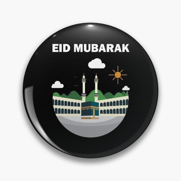 Item preview, Eid Mubarak Happy Eid al-Fitr al-Adha Ramadan Kareem The Great Mosque of Mecca al-Masjid al-Haram Gift designed and sold by Best Arts.
