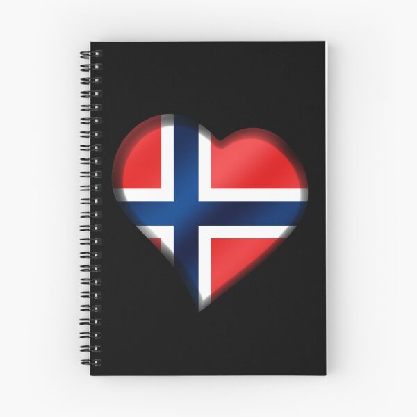 Item preview, Norwegian Flag - Norway - Heart designed and sold by Graphix.