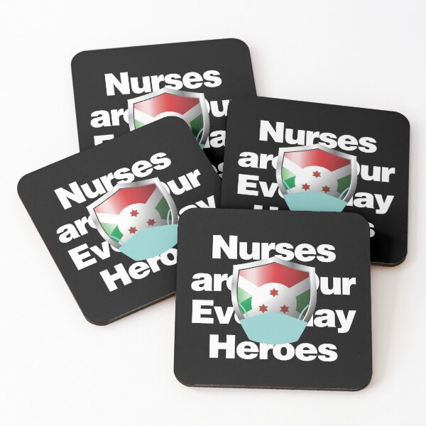 Item preview, Burundi Nurses are Everyday Heroes designed and sold by HelloFromAja.