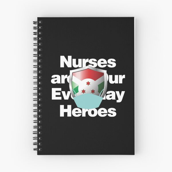 Item preview, Burundi Nurses are Everyday Heroes designed and sold by HelloFromAja.