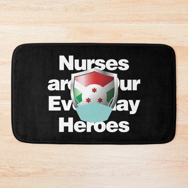Item preview, Burundi Nurses are Everyday Heroes designed and sold by HelloFromAja.