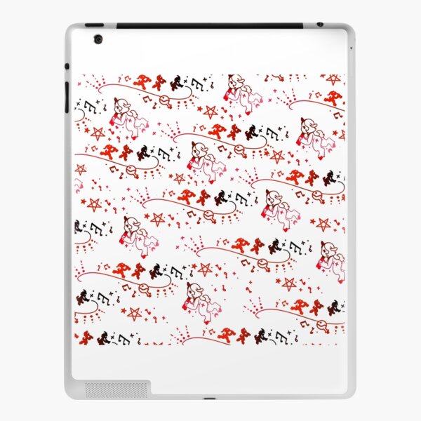 Red White Satyr Pattern iPad Skin
