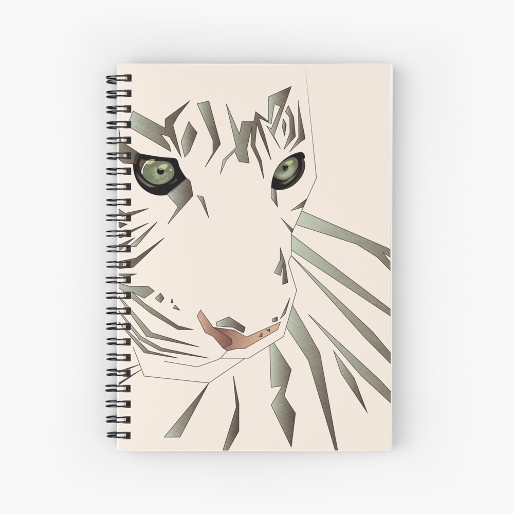 Tiger's Tranquility Spiral Notebook