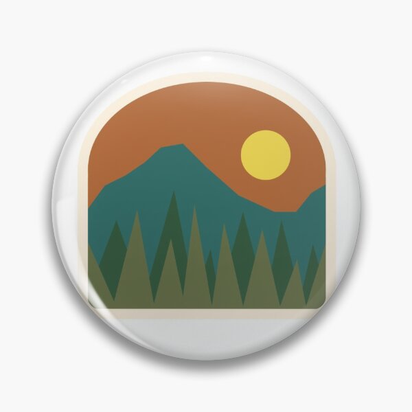 Item preview, Blue Mountain Badge designed and sold by peytonmtodd.