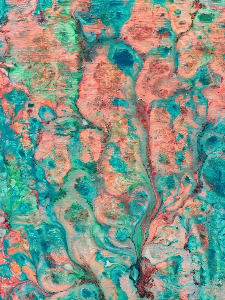 Thumbnail 5 of 5, iPhone Case, Blue Pink Abstract Pattern designed and sold by MyTribePatterns.