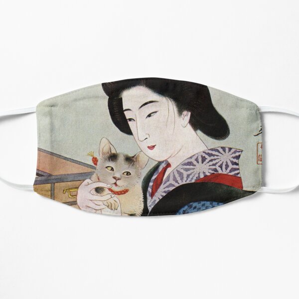 A Geisha and her Cat Mask