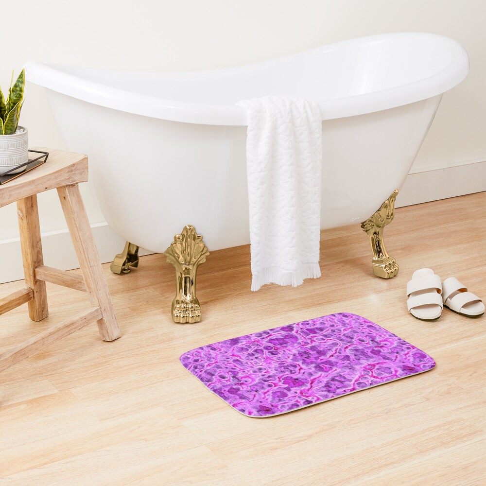 Item preview, Bath Mat designed and sold by MyTribePatterns.