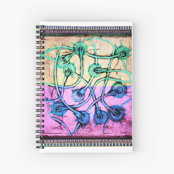 Shooting Stars Spiral Notebook