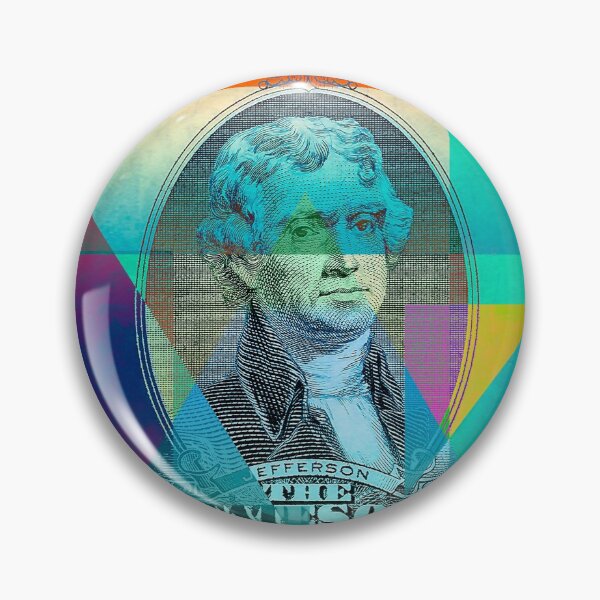 Item preview, Obverse of a Colorized Two U. S. Dollar Bill  designed and sold by Serge Averbukh Art Studio.