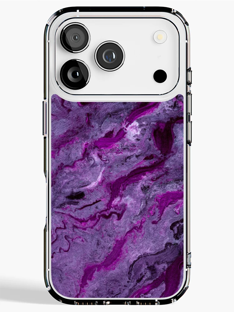 Thumbnail 1 of 5, iPhone Case, Purple Abstract Pattern designed and sold by MyTribePatterns.